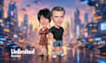 draw cartoon caricature couple from your photo