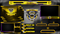 design animated custom twitch overlays,facecam and full stream