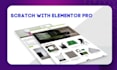create wordpress landing page with elementor