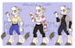 make your own furry or character reference sheet