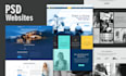 design stunning  PSD websites
