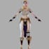 model 3d character for animation, unity and unreal engine