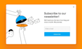 create a signup form pop up form and subscription form