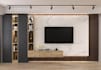 do amazing design custom TV wall