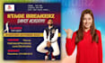 design one pager printable or digital flyers, sports, events, dj  flyers