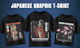 design custom anime t shirt and streetwear design