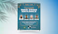 design islamic poster, flyer, brochure, invitation card