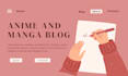 write anime blogs and manga blogs