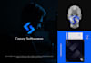 do company logo, brand guide and company website design