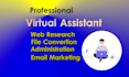 be your professional administrative virtual assistant