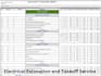 do electrical material takeoff and cost estimation