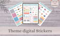 design digital stickers for digital planner or for your etsy shop