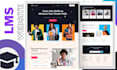 build wordpress lms website and education website, learndash