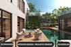 create house interior, exterior design with realistic render