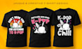 do custom t shirt designs streetwear, vintage clothing brand for etsy