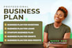 prepare a topnotch business plan, financial analysis, business proposal, grants