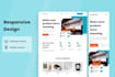 convert psd to html responsive website design with bootstrap 5
