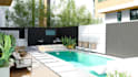 make front yard and backyard landscape design, garden design