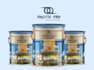 design a paint bucket and an industrial packaging