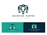 provide a fishing, hunting, mountain, and climbing logo
