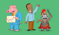 draw a stylish cartoon character
