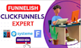 build funnelish clickfunnels kajabi systeme sales funnel landing page