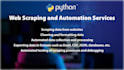 provide web scraping and automation services using python