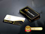create professional luxury business card design with qr code