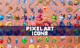 create professional pixel art 32x32 icons