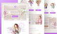 design website, landing page, homepage, hero section
