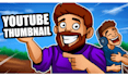 draw cartoon youtube thumbnail