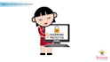 do 2d demonstration animation with cute character