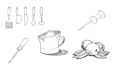 draw handmade illustrations and icons in my style