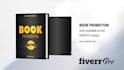 create amazon book promotion video or book trailer