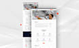 design modern professional UI UX landing page figma
