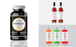 do elegant product label designs , bottle labels and box packaging designs
