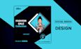 design social media posts, banners, covers, ads, advertising