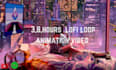create 10 anime, gif, lofi animation loop, lofi loop animation