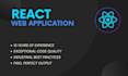 develop premium react and nextjs apps with clean code