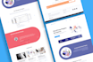 create professional custom website and landing page UI design