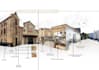 do architecture collages and illustrations
