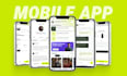 do mobile app ui ux design, website ui ux design