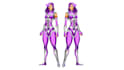 create high quality 3d anime characters in blender with detailed rigging