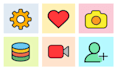 create professional icon design for your app or website