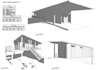 draw shipping container home blueprint set