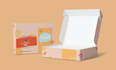 design premium mailer box and realistic 3d mockup