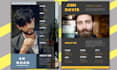 design an influencer media kit, press kit, speaker one sheet