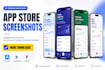 design high converting app store and google play screenshots for mobile apps
