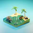 create 3d isometric environment