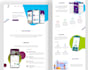 design a stunning HTML landing page or HTML static website